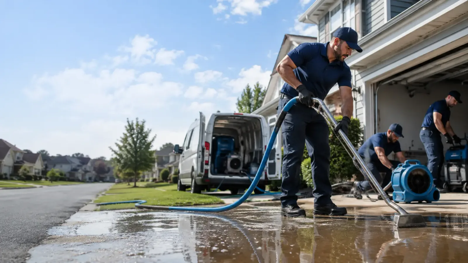 Flood Damage Restoration in Strawberry, CA